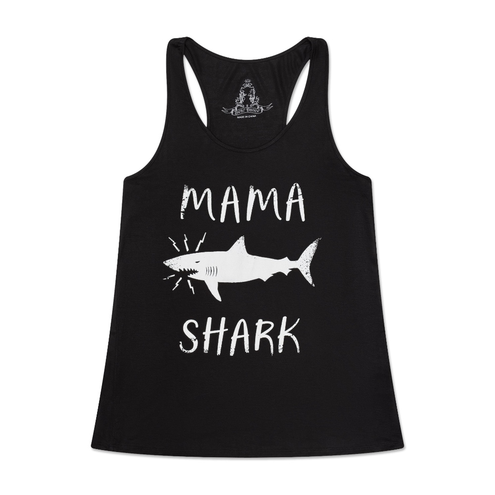 Brand new Mama Shark Tank Top Black
